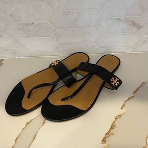 Tory Burch Black Sandals - New without Box size 11
